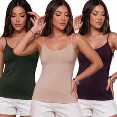 Regata Feminina Segunda Pele Fitness Academia Blusa Básica Feminina Regata Justa Treino Caminhada Roupa Fitness