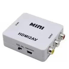 Mini Conversor Hd Vídeo Hdmi X Av Rca - HDMI2AV