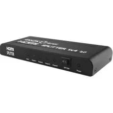 Splitter Divisor HDMI 1 Entrada 4 Saídas Full HD 3D Lotus