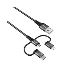 Cabo USB 3 em 1 Extra Forte Keyla 1m - Trust T23572