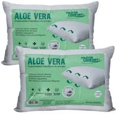 TRAVESSEIRO ALOE VERA MC - KIT 2 UNID.