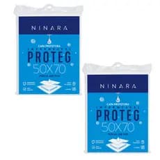 Kit 2 Uni - Capa para Travesseiro Capa Impermeável Ninara