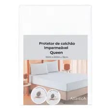 Protetor de Colchão Impermeável Queen 1,60m x 2,00 m x 30cm Com Elastico