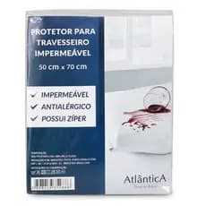 Capa Protetor para Travesseiro Impermeável Atlântica