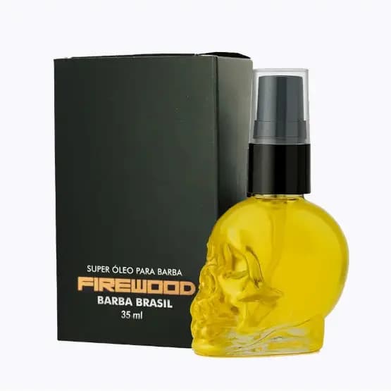 Super Óleo Para Barba Firewood 35ml - Barba Brasil