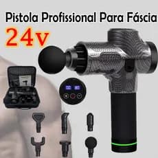 Massageador Pistola Liberação Miofascial Muscular Carbono,Pistola Massageadora Profissional Com Liberação Miofascial