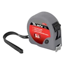 TRENA CURTA 5 M, 19MM, ESTOJO EM PLASTICO, 1 PC // MTX