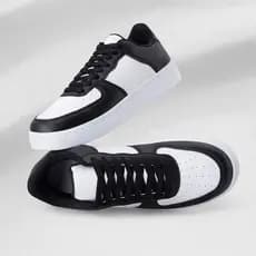Tênis Casual Masculino Solado Alto Confortável Moda Urbana Leve Barato Oferta Top