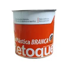 Massa Cola Plastica Branca Super Macia Retoque 1kg