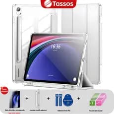 TASSOS Capa para Samsung Galaxy Tab S10FE/S10LITE/ S9FE/S9 10.9 Polegadas com Suporte para S Pen