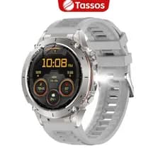 TASSOS Relógio Smartwatch Liga De Zinco 1.43 Tela Amoled Gps 730mah À Prova d'Água