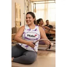 Blusa Pilates ; Regata Pilates ; Pilates ; Tshirt Pilates ; Camisa Pilates