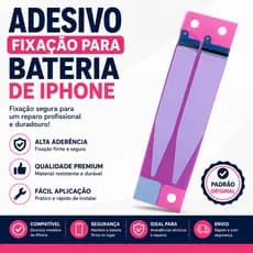 Cola Bateria para iPhone Adesivo Original Alta Fixação Super Promoção kit com 10 ou 5 adesivo. Envio Rápido