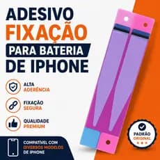 Cola pra Bateria de iPhone, Adesivo Original Alta Fixação Super Promoção kit com 10 ou 5 adesivo. Envio Rápido, Oferta!