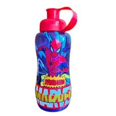 NOVA Garrafa de Água 550ml Homem-Aranha– Modelo Squeeze Sleeve, resistente, ideal para o dia a dia!