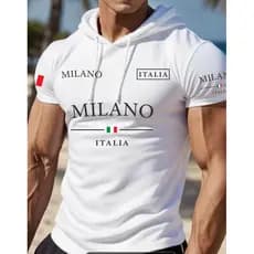 camisa camiseta capuz manga curta malha poliamida blogueiro estiloso