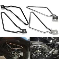 Alforje Lateral Universal Para Motocicleta , Suporte De Montagem , Chopper , Bobber , Cafer , Personalizado , E-Bike , S