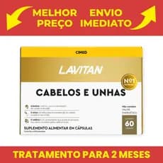 LAVITAN VITAMINA CABELOS E UNHAS CAPSULAS