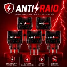 Tomada Protetor Elétrico Dps Anti Raio Surtos Embrastec 10A Bivolt Pocket 110/220v Eletrônicos