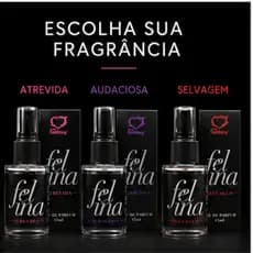 PERFUME FELINA FEMININO FRAGANCIA CONQUISTA