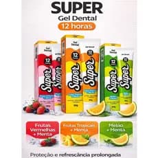 GEL DENTAL SUPER CIMED 12 HORAS BG 90G PASTA DE DENTE CREME DENTAL