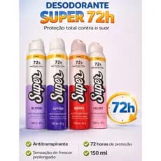 SUPER DESODORANTE 150ML CIMED ANTITRANSPIRANTE AEROSOL