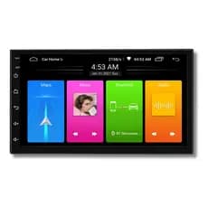 Central Multimidia 7pol 2gb 32gb Quadcore Carplay E Android Cor Preto