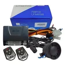 Alarme Automotivo Fks Fk902 SB902 Universal + Desliga Rádio