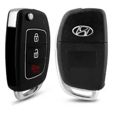 Chave Canivete Hyundai Hb20 Ix35 Alarmes Fks Sistec Eclipse