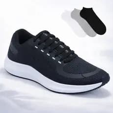 Tênis Masculino Corrida Academia Leve Amortecimento Top