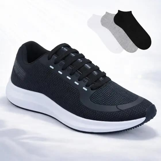 Tênis Masculino Esportivo Design Moderno Leve