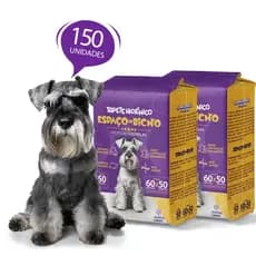 Tapete Higiênico Espaço De Bicho Para Cães 50x60cm 150 Unidades - Envio Imediato