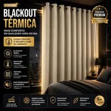 Cortina Blackout para Quarto Diversas Cores e Tamanhos Tecido Em Alta Qualidade Quarto Sala