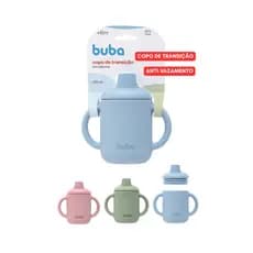 Copo de Transição Buba 120ml com Sistema Anti-Vazamento