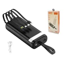 Power Bank Universal de 20.000mAh Carregador Portátil para Android e iOS, Inclui Lanterna Integrada lm comercial