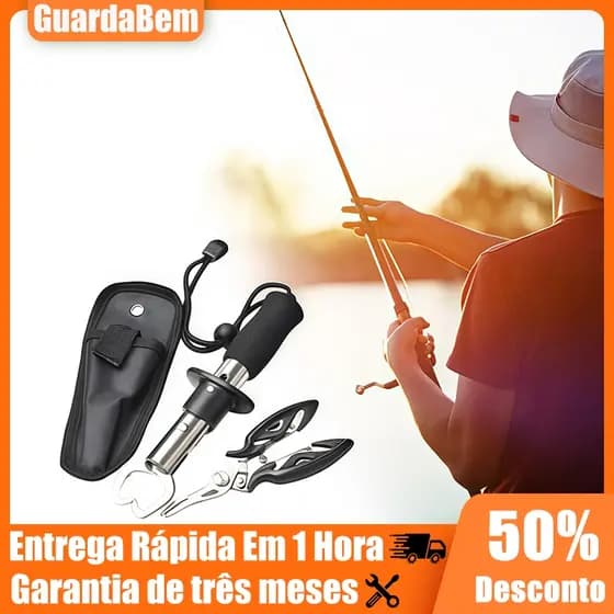 Alicate De Pesca 2 Peças E Ferramentas Multifuncionais Para Os Lábios De Peixe Com Acessórios Bônus