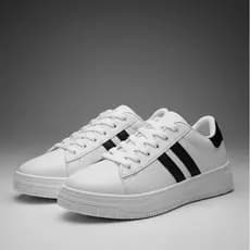 Tênis Feminino Casual Branco Leve Confortável e moderno