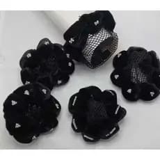 Rede para Coque Ballet Redinha Cabelo Lisa e Com Strass