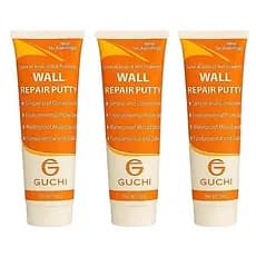 Kit 3 Massas Reparadora de Parede Tapa Buracos e Furos de Parede Creme Mágico 250g