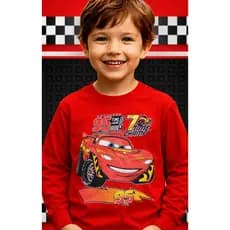Blusa Carros Mcquenn Infantil Camiseta Masculina Carros Mcquenn PROMOÇÃO Verão Inverno  2 ao 12