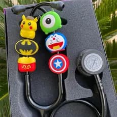 Enfeite para Estetoscópio Pediátrico/Enfermagem Decoração Pingente Clínico Fofura