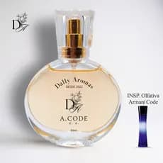Perfume Feminino A.CODE Alta fixação Aroma Importado - Dally Aromas
