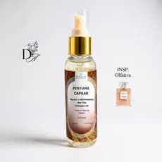Perfume Capilar Feminino COCO M Profissional com Proteção Térmica 60ml - Dally Aromas