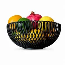 Fruteira Decorativa Moderna – Design Elegante e Sofisticado | Organizador de Frutas para Cozinha e Mesa