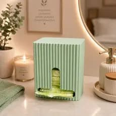 Porta Absorvente Feminino Decorativo Organizador para Banheiro Dispenser Moderno Porta Absorvente Caixa Organizadora