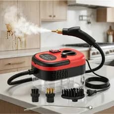 Limpador A Vapor De Alta Temperatura 2500w Com Cabeças Escova  Pa Esterili EsterilizaçãO Ar Condicionado Exaustor