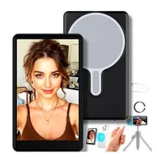 Tela De Monitor De Selfie Sem Fio X40-PRO-Suporte Magnético Com Som , Para Câmera Traseira , Compatível iOS E Android ,