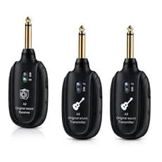 Sistema De Guitarra Sem Fio A8 Receptor Transmissor De Áudio Para Misturador De Baixo Elétrica