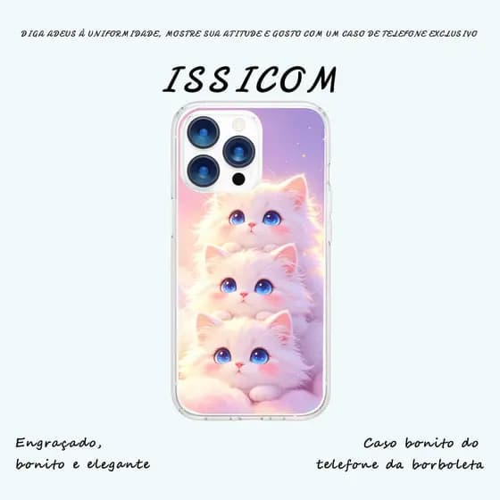Capa de Celular cartum Linda Caso de telefone mulher capinha capinha iphone Pintura para iPhone XR até 17 Pro Max