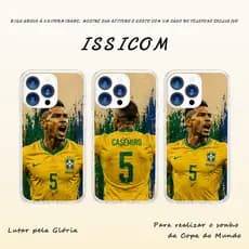 Copa do Mundo FIFA Capa para celular da Copa do Mundo capinha iphone Pintura para iPhone XR até 17 Pro Max